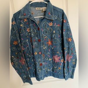 Embroidered Jean Jacket